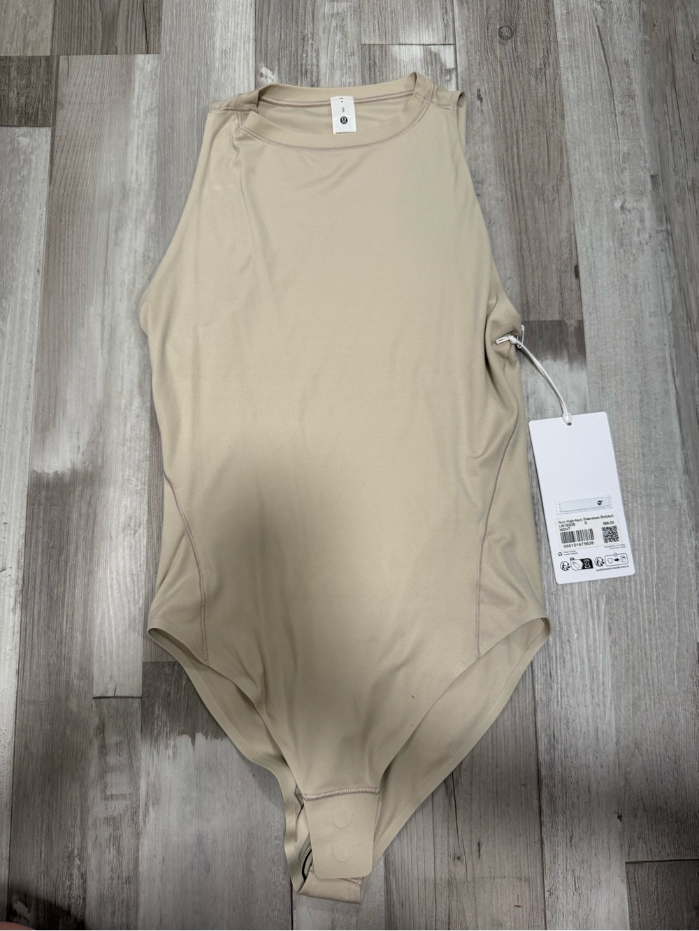 lululemon athletica Beige Kids One-Piece Bodysuit